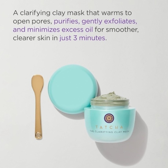 Tatcha The Clarifying Clay Mask - Sealed Box Full Size $70 - Picture 4 of 6